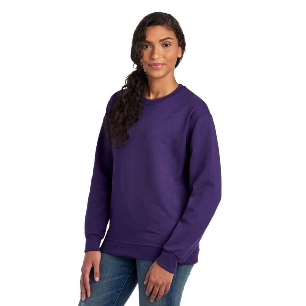 Jerzees Unisex Adult Nublend Sweatshirt / Deep Purple